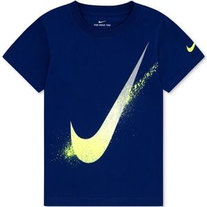Nike Swoosh-Print Cotton T-Shirt